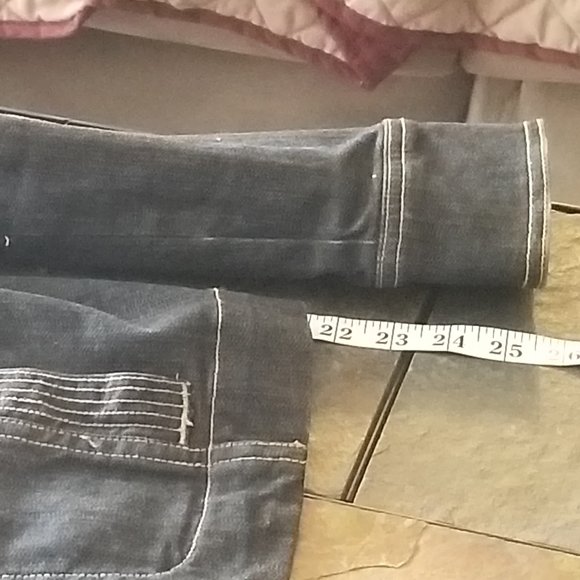 COPY - WhipStitched Military Styled Black Jean J… - Picture 7 of 8